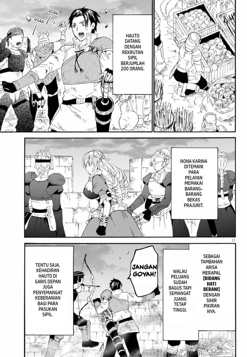 Death March kara Hajimaru Isekai Kyousoukyoku Chapter 61 - halaman 10