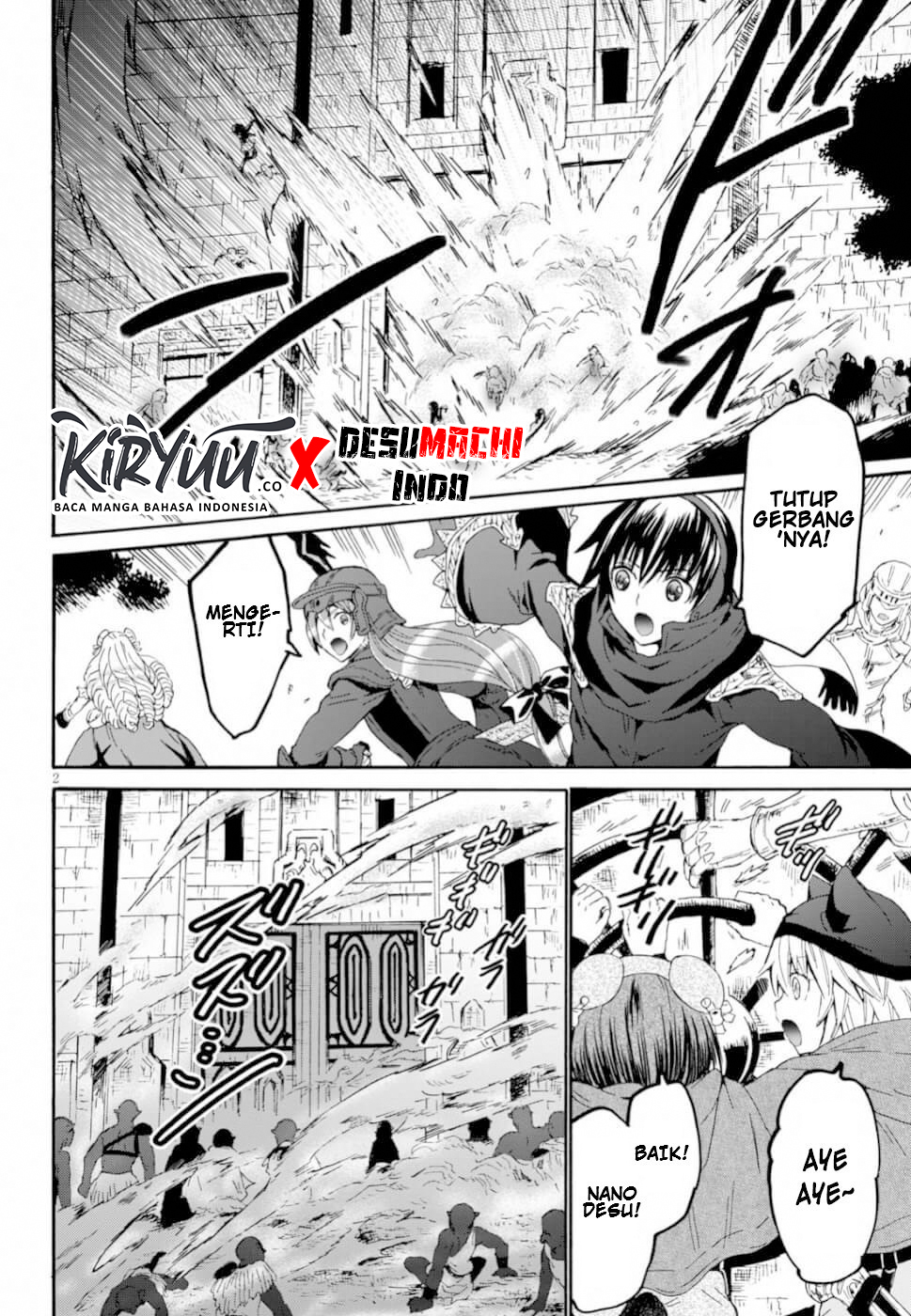 Death March kara Hajimaru Isekai Kyousoukyoku Chapter 61 - halaman 2