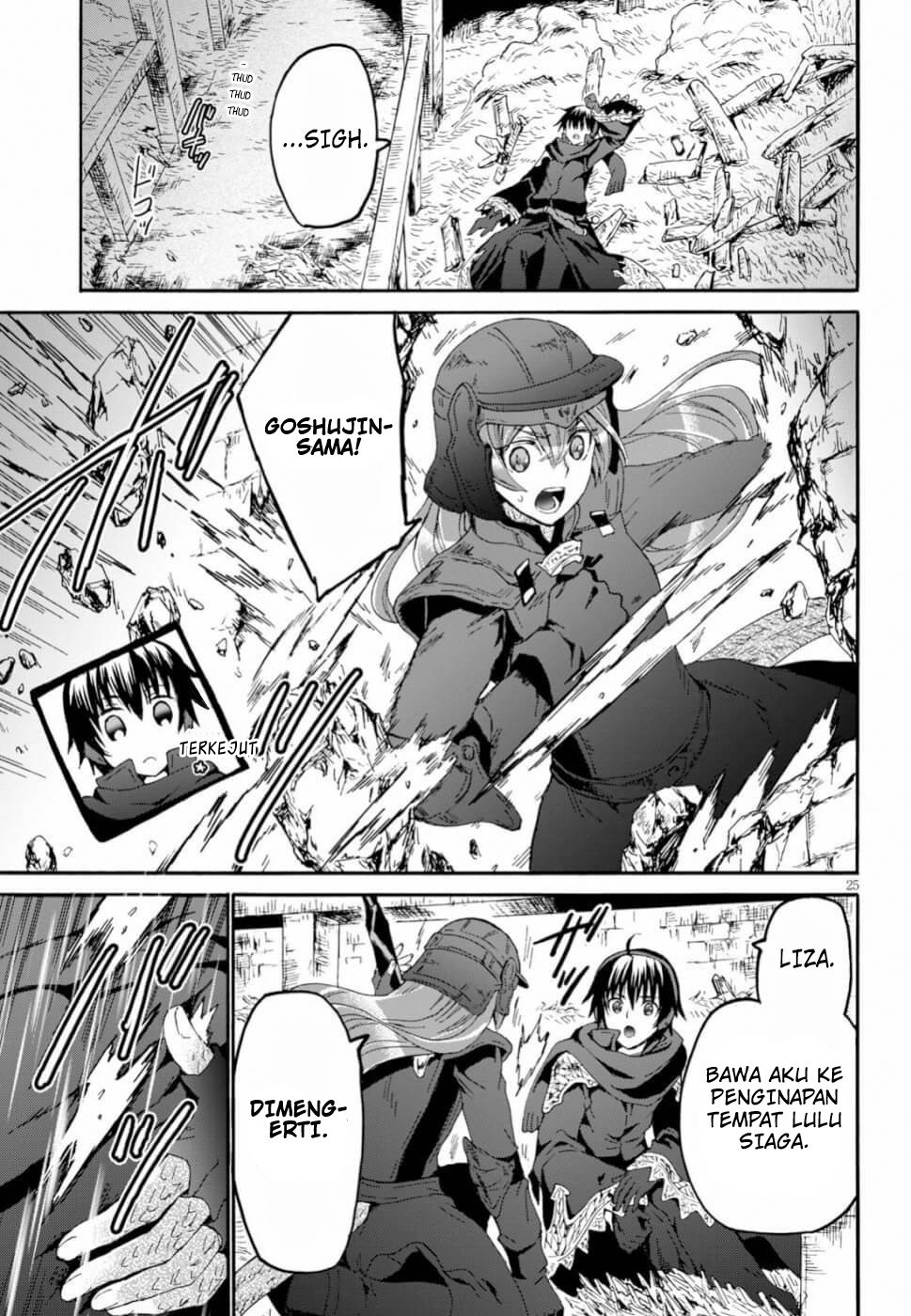 Death March kara Hajimaru Isekai Kyousoukyoku Chapter 61 - halaman 23