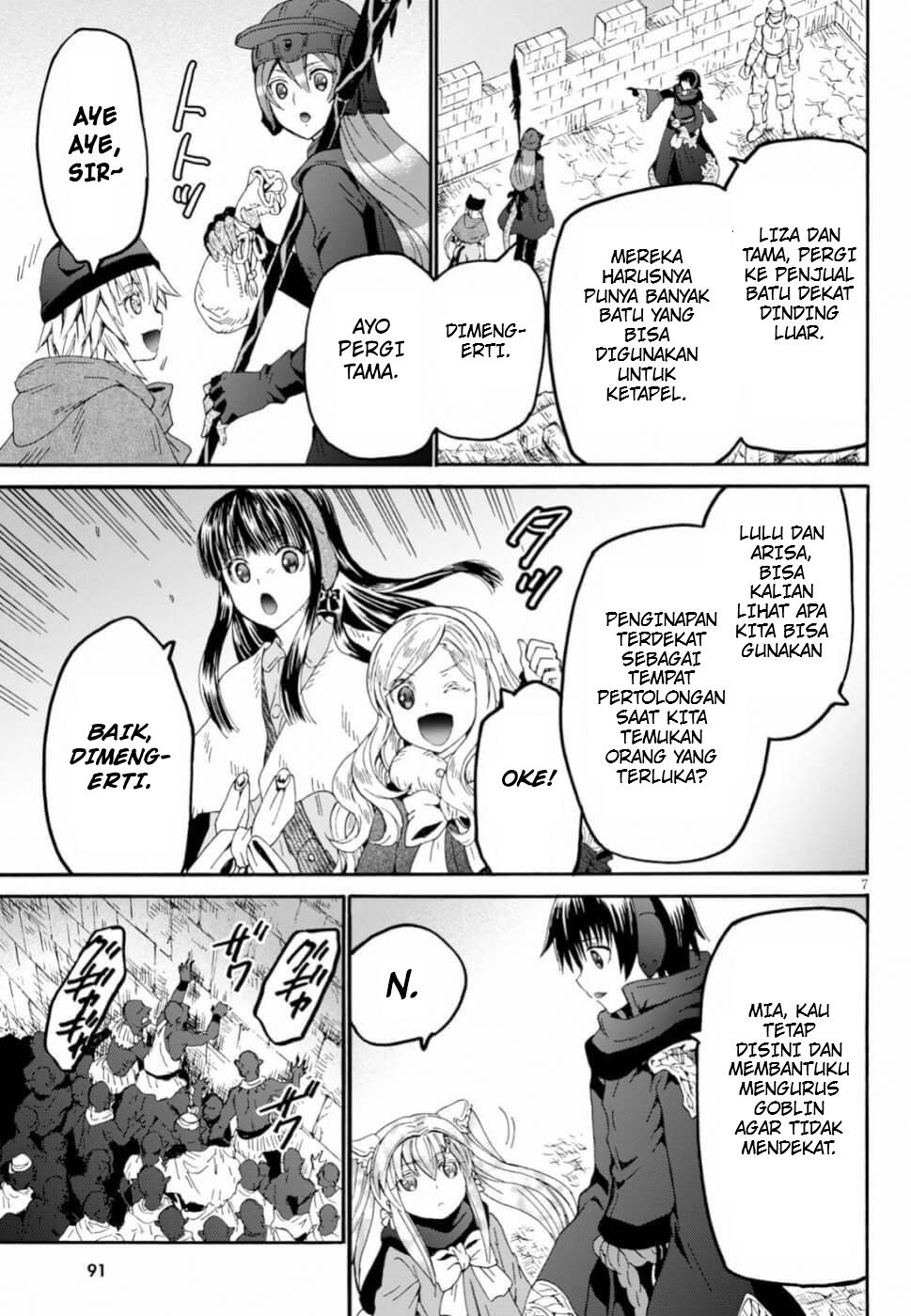 Death March kara Hajimaru Isekai Kyousoukyoku Chapter 61 - halaman 6