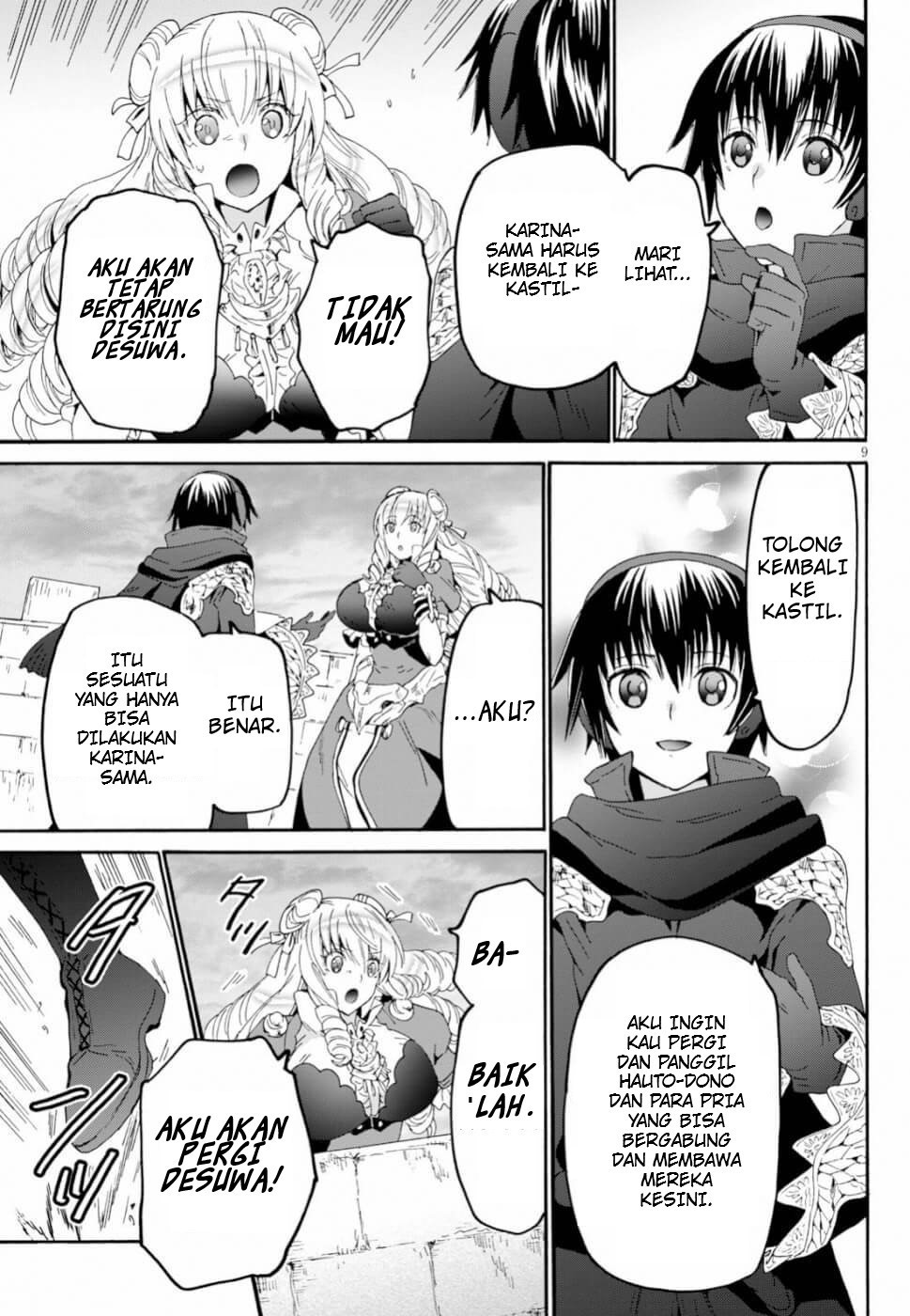 Death March kara Hajimaru Isekai Kyousoukyoku Chapter 61 - halaman 8