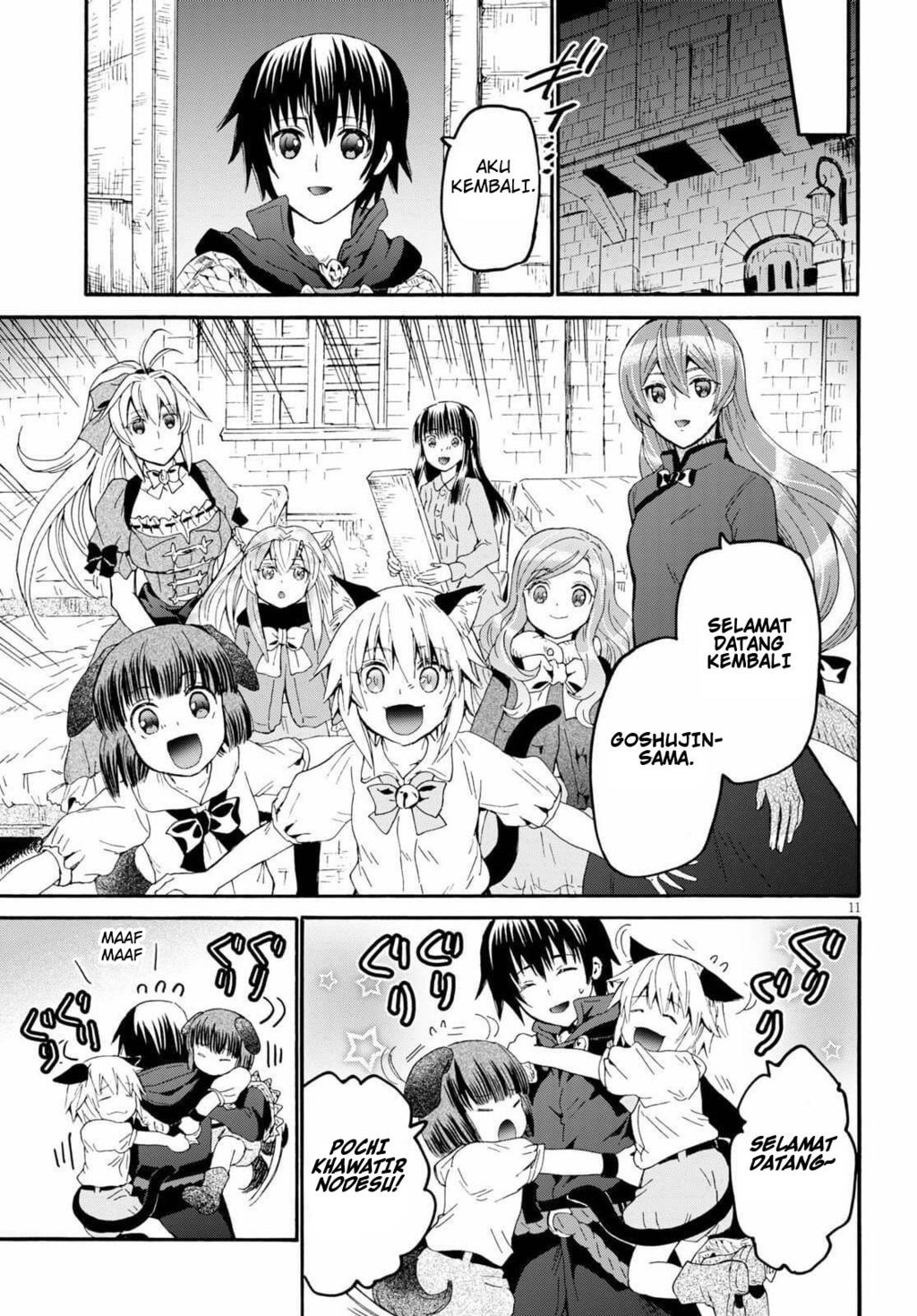Death March kara Hajimaru Isekai Kyousoukyoku Chapter 64 - halaman 10