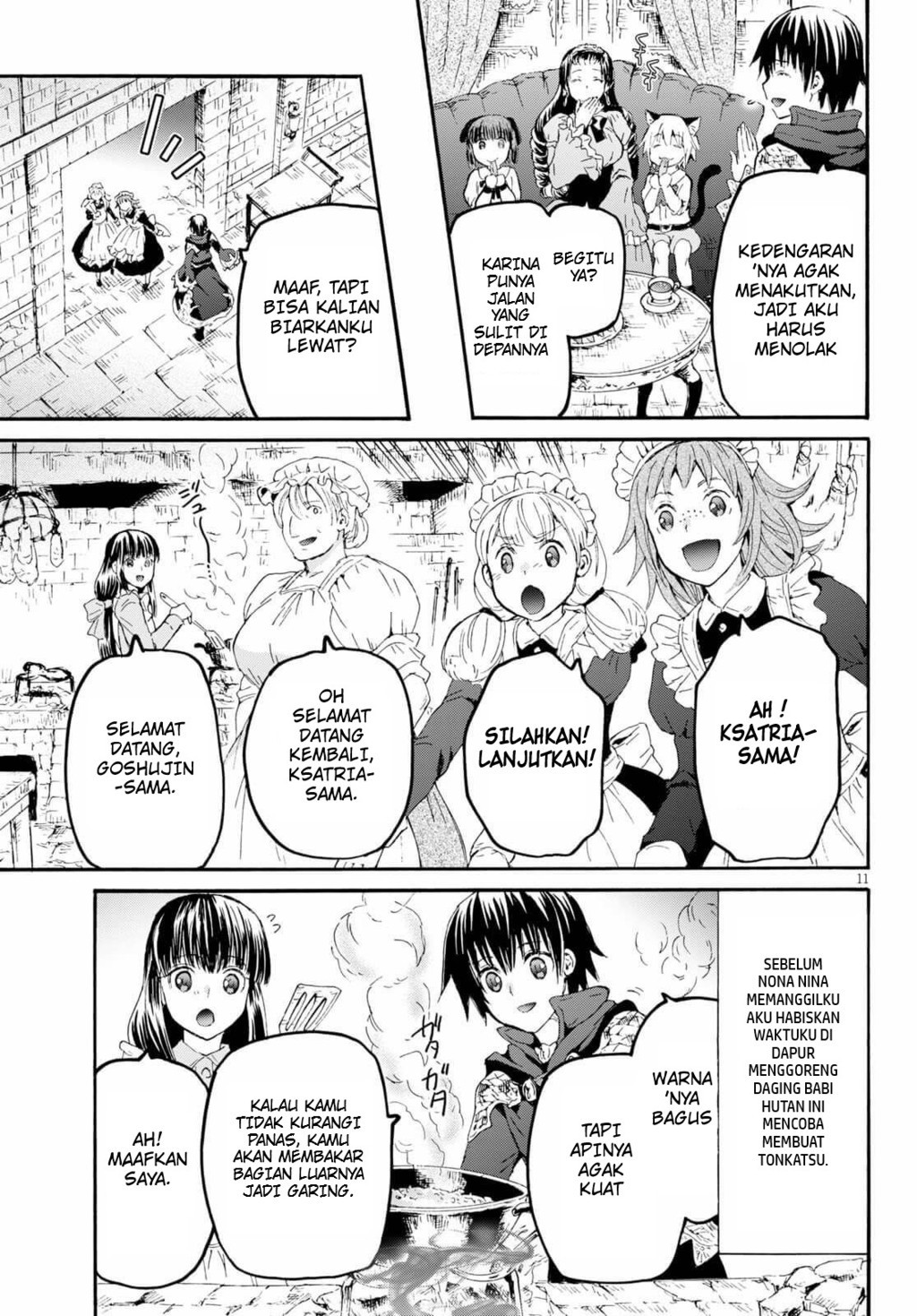 Death March kara Hajimaru Isekai Kyousoukyoku Chapter 65 - halaman 10