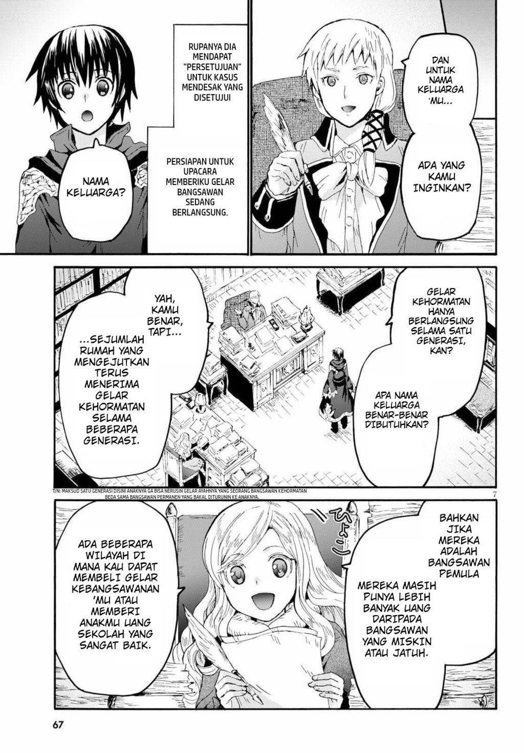 Death March kara Hajimaru Isekai Kyousoukyoku Chapter 65 - halaman 6