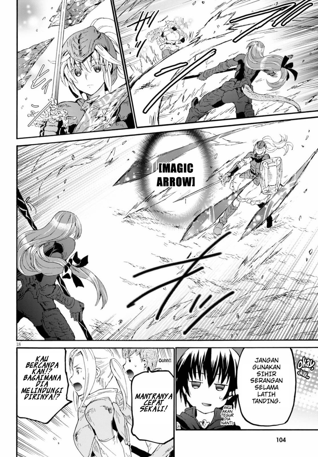 Death March kara Hajimaru Isekai Kyousoukyoku Chapter 67 - halaman 18