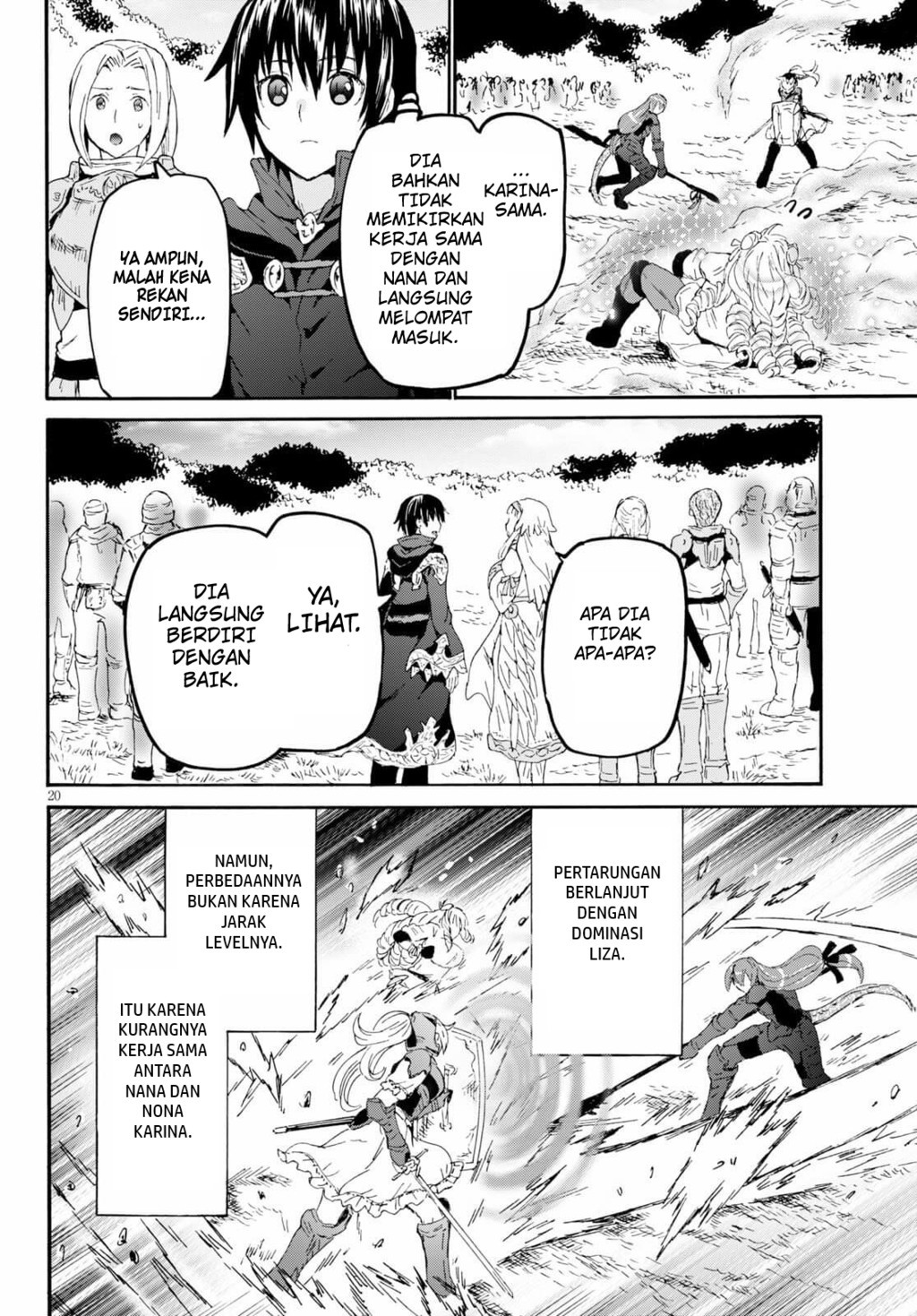 Death March kara Hajimaru Isekai Kyousoukyoku Chapter 67 - halaman 20