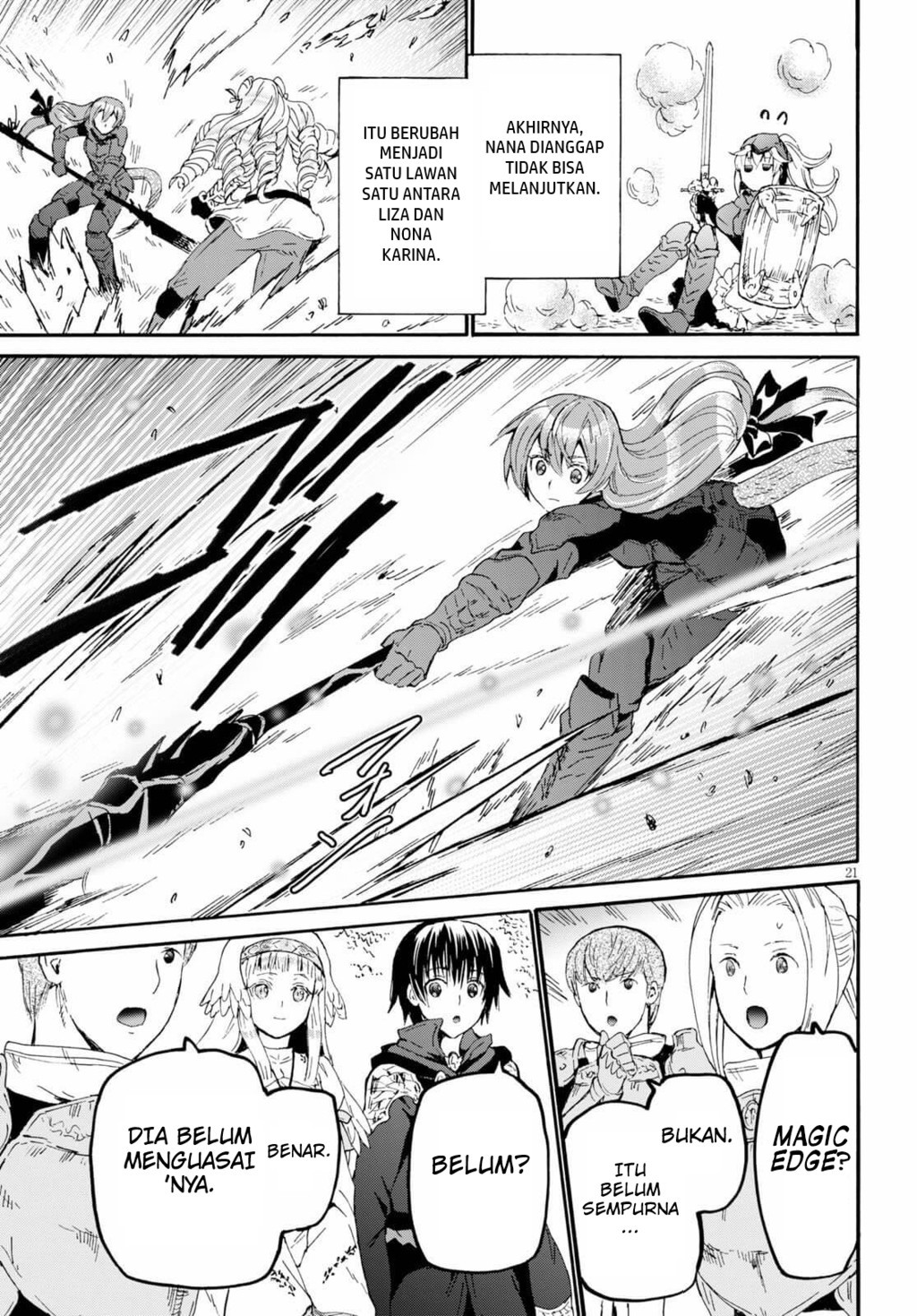 Death March kara Hajimaru Isekai Kyousoukyoku Chapter 67 - halaman 21