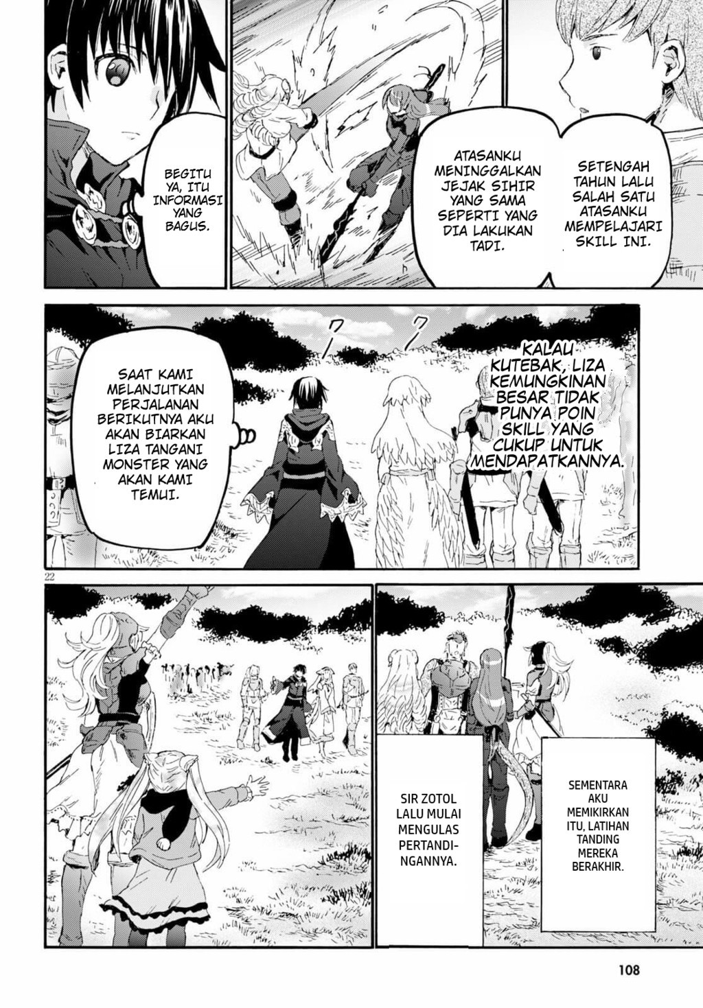 Death March kara Hajimaru Isekai Kyousoukyoku Chapter 67 - halaman 22