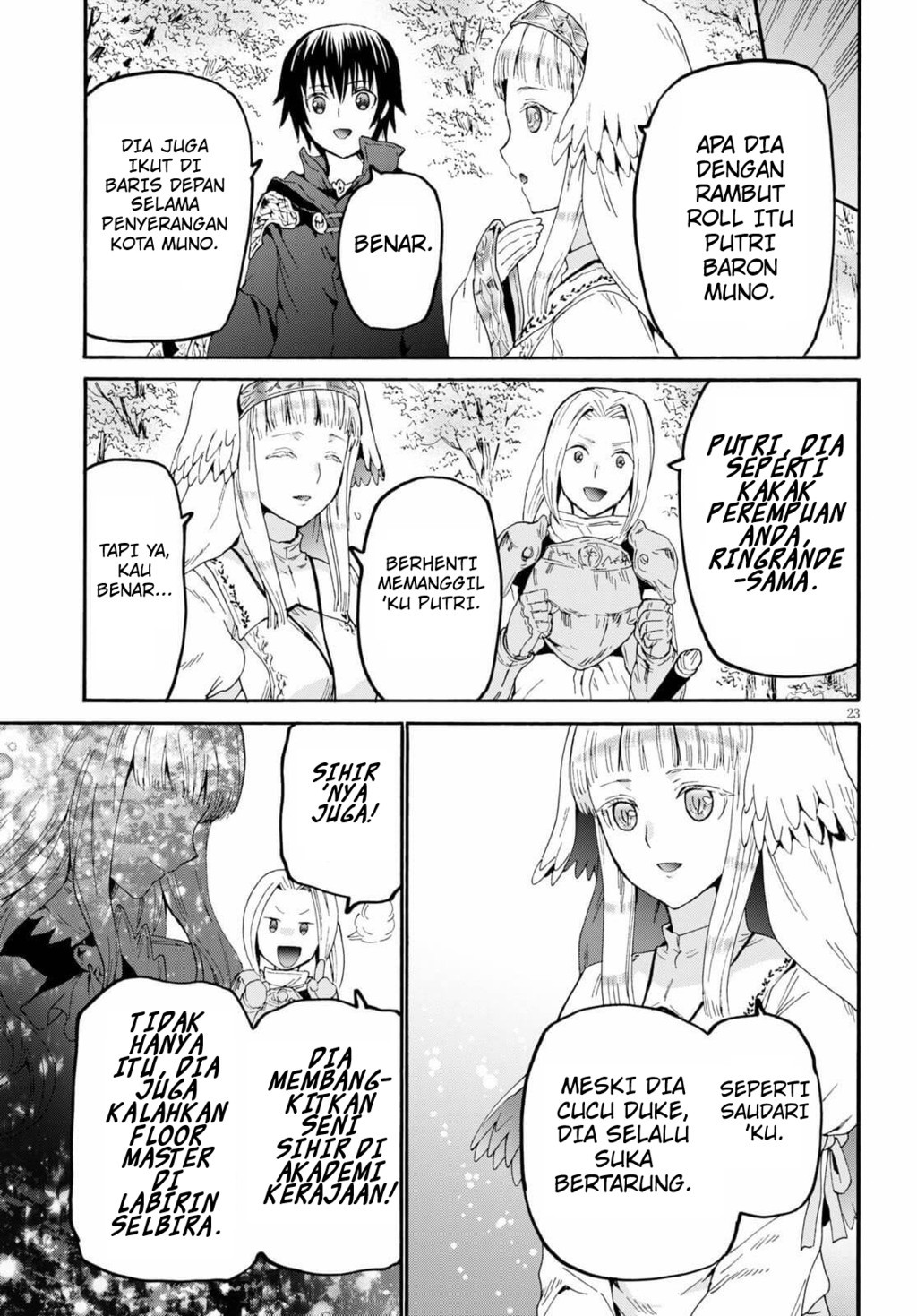 Death March kara Hajimaru Isekai Kyousoukyoku Chapter 67 - halaman 23