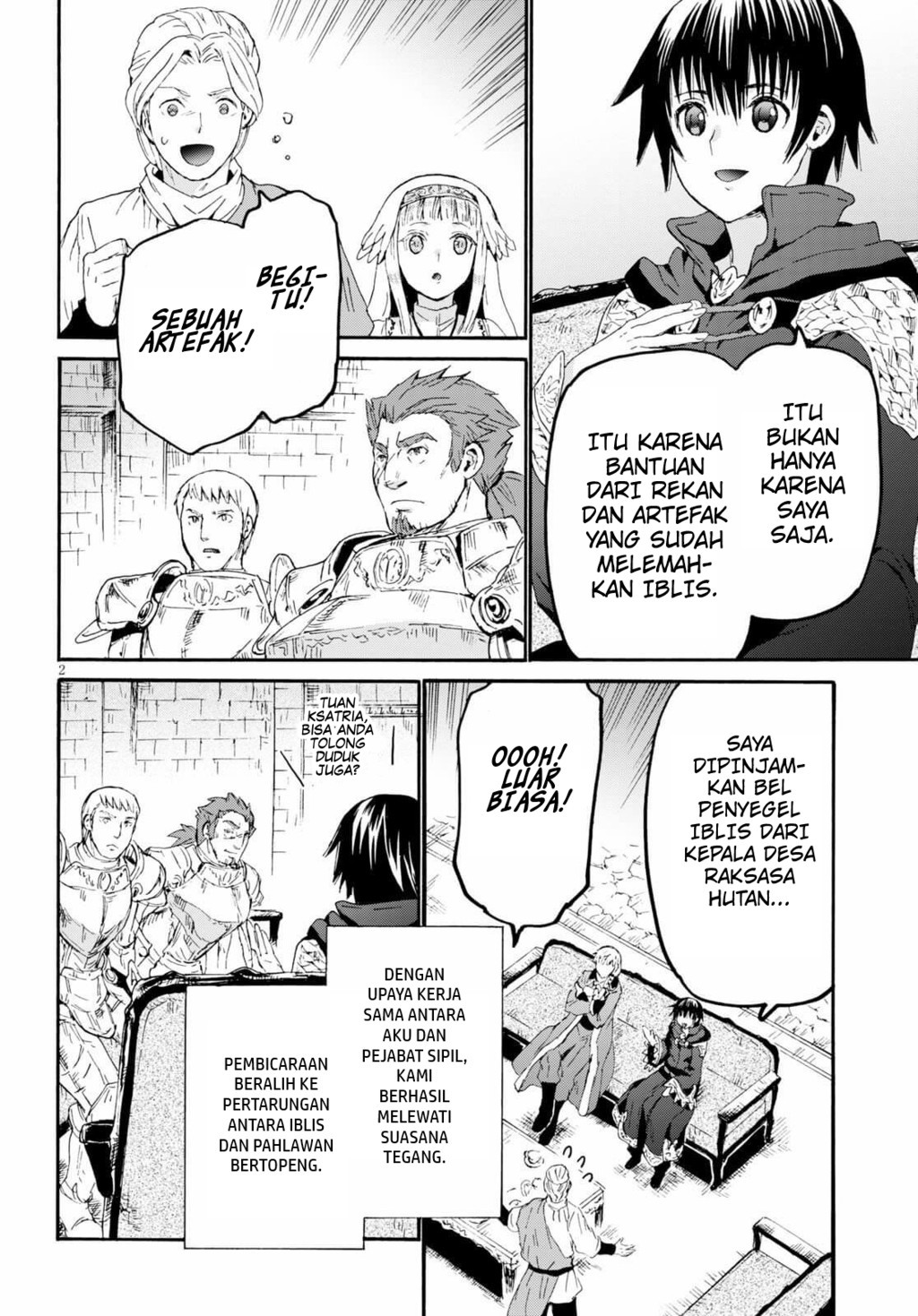 Death March kara Hajimaru Isekai Kyousoukyoku Chapter 67 - halaman 3