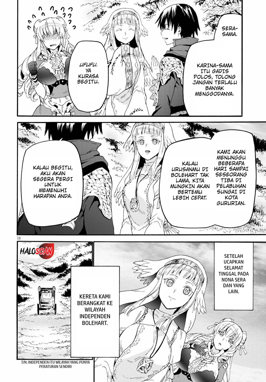Death March kara Hajimaru Isekai Kyousoukyoku Chapter 69 - halaman 18