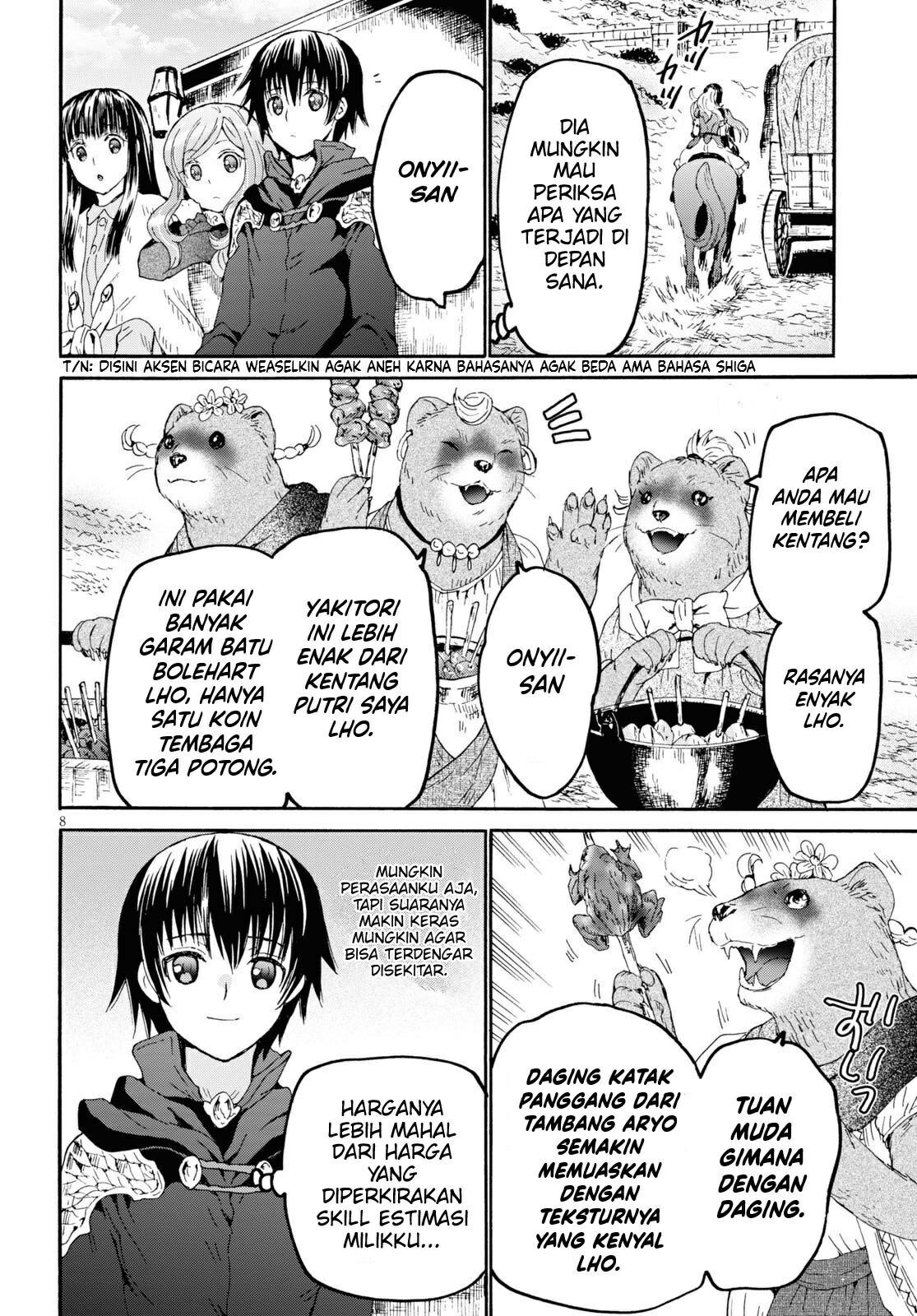 Death March kara Hajimaru Isekai Kyousoukyoku Chapter 70 - halaman 8