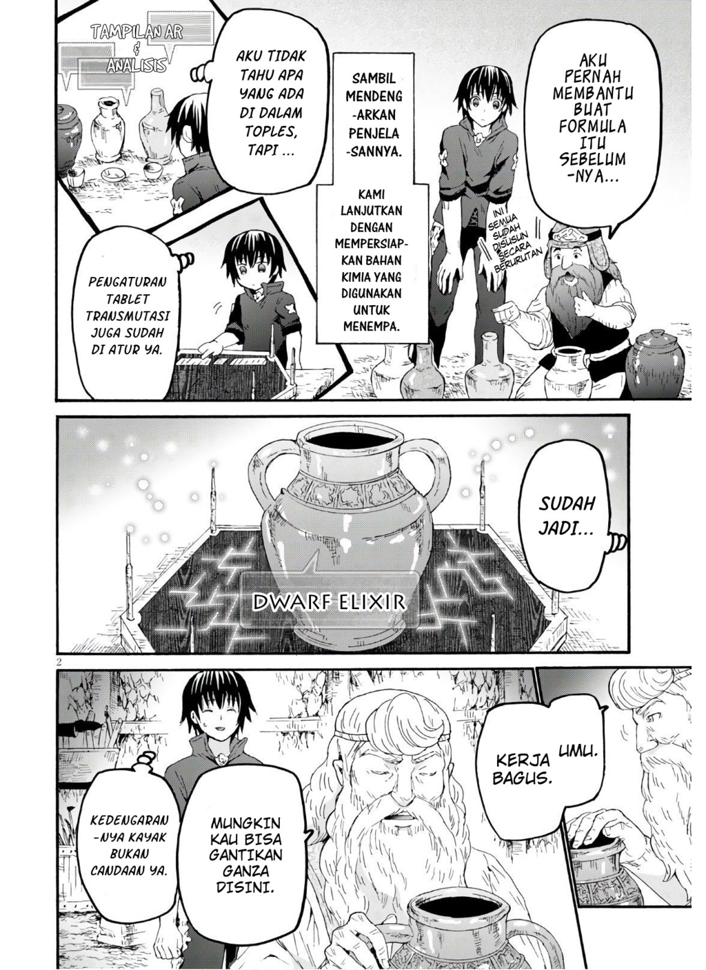 Death March kara Hajimaru Isekai Kyousoukyoku Chapter 72 - halaman 4