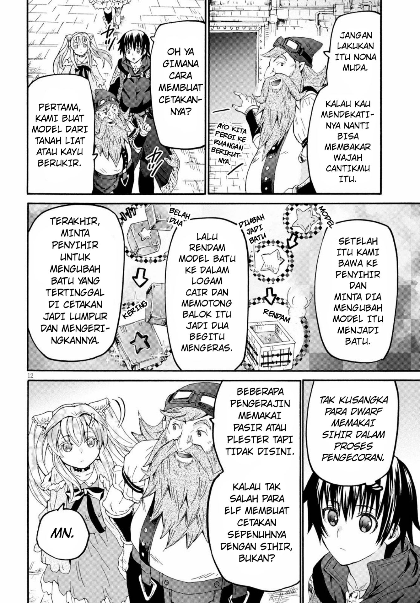 Death March kara Hajimaru Isekai Kyousoukyoku Chapter 74 - halaman 12