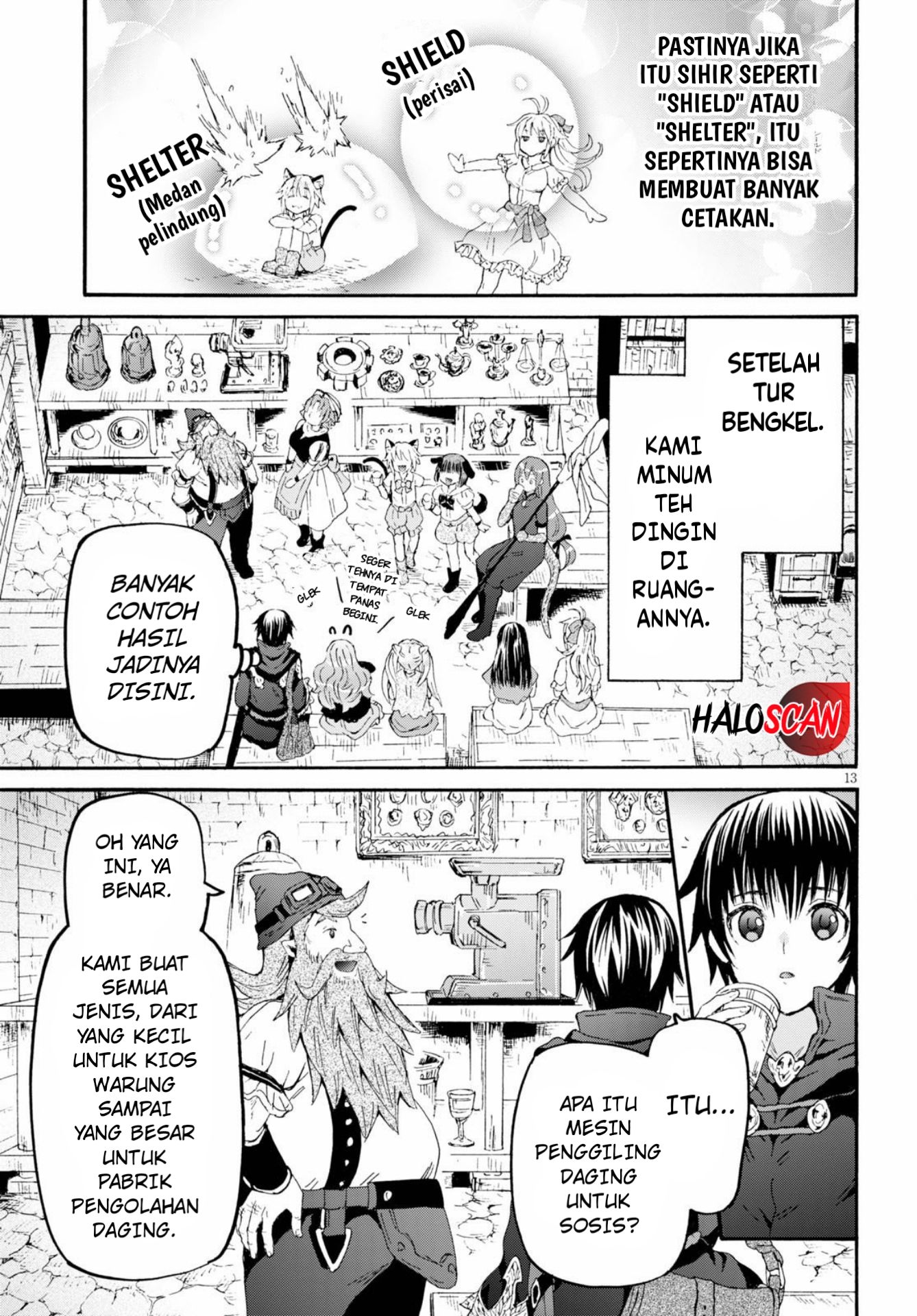 Death March kara Hajimaru Isekai Kyousoukyoku Chapter 74 - halaman 13