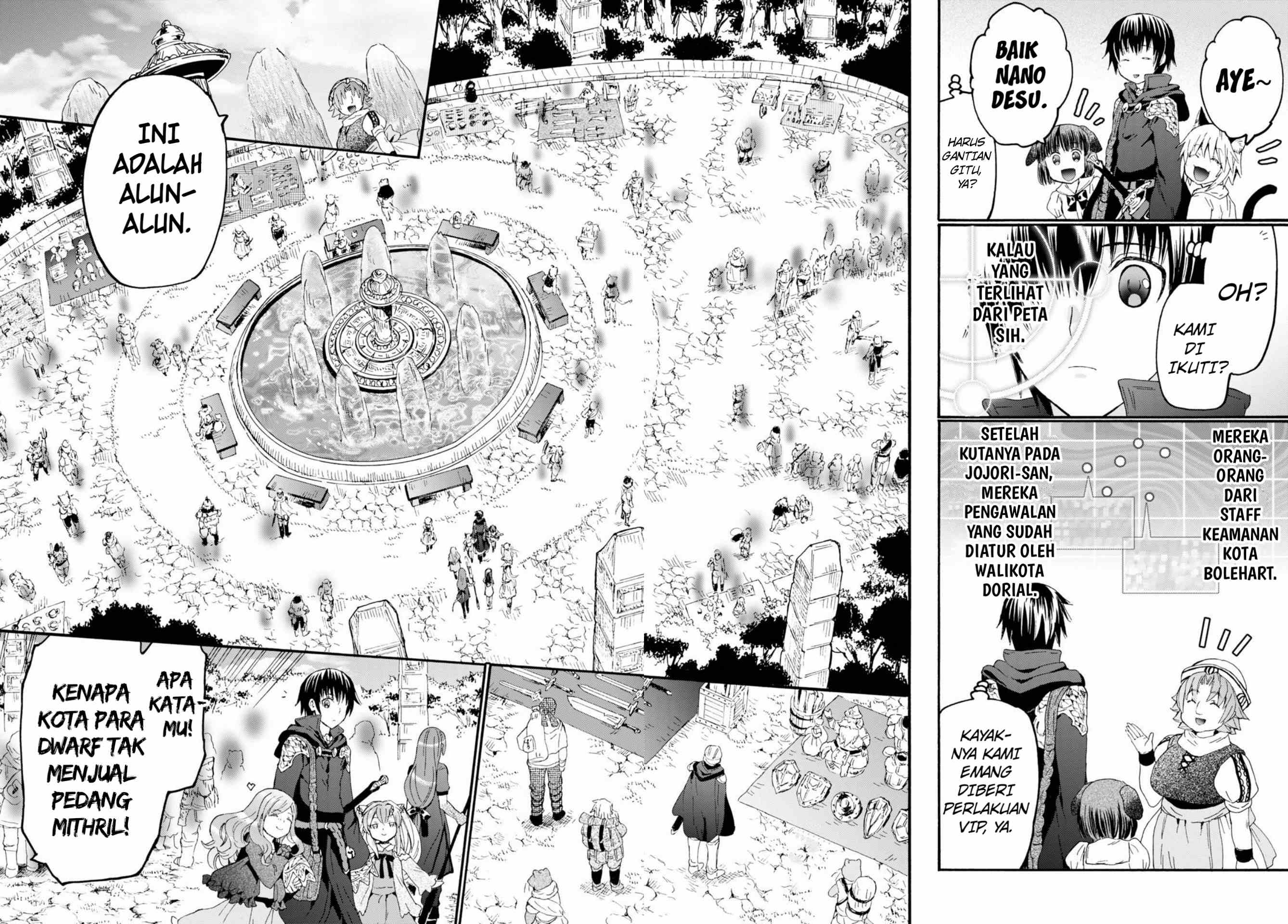 Death March kara Hajimaru Isekai Kyousoukyoku Chapter 74 - halaman 3