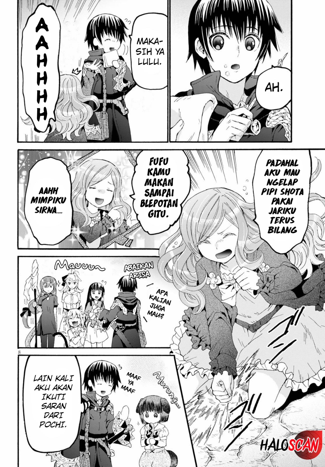 Death March kara Hajimaru Isekai Kyousoukyoku Chapter 74 - halaman 8