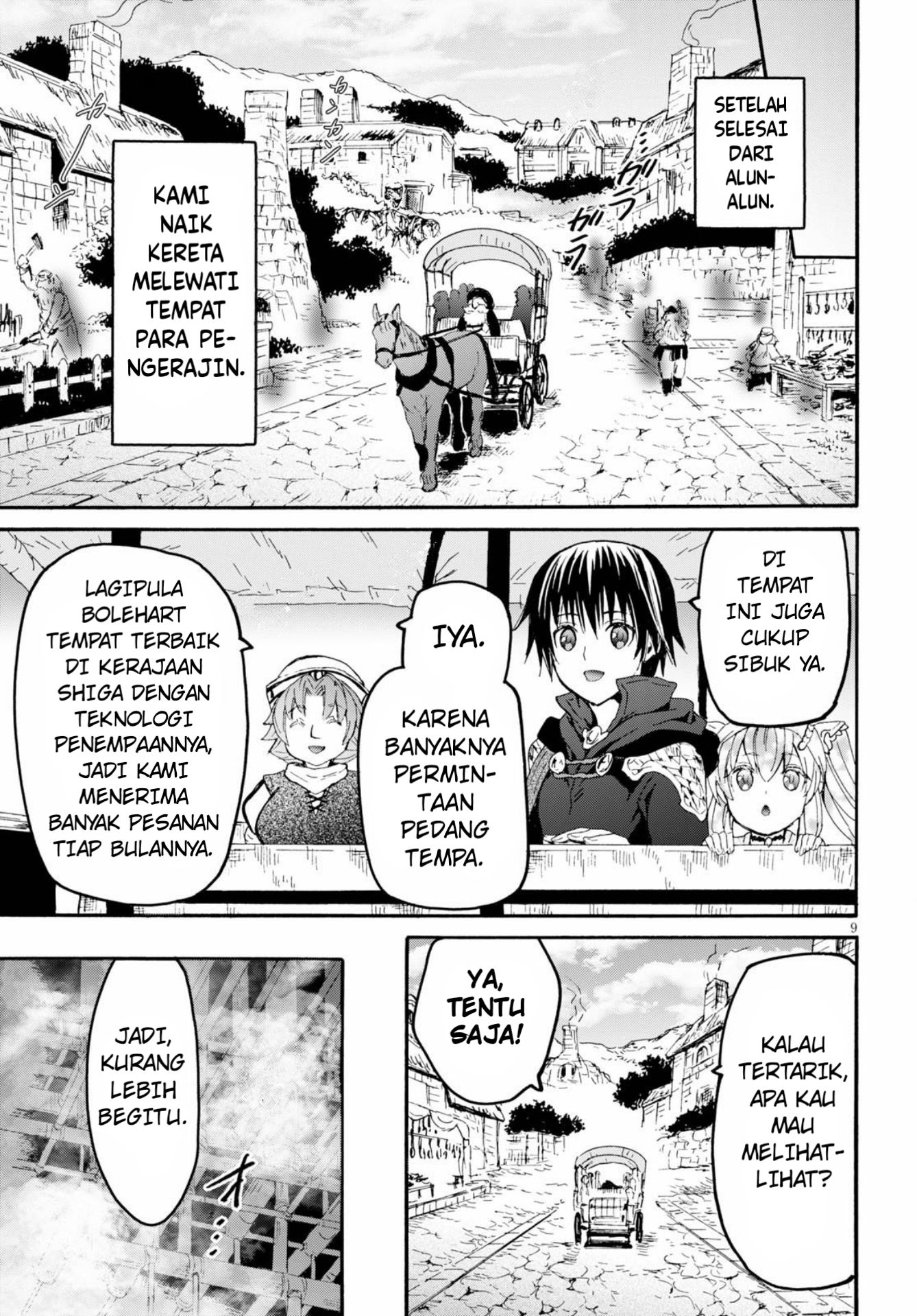 Death March kara Hajimaru Isekai Kyousoukyoku Chapter 74 - halaman 9