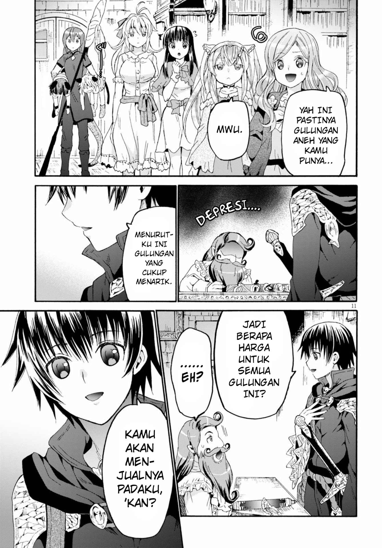 Death March kara Hajimaru Isekai Kyousoukyoku Chapter 75 - halaman 12