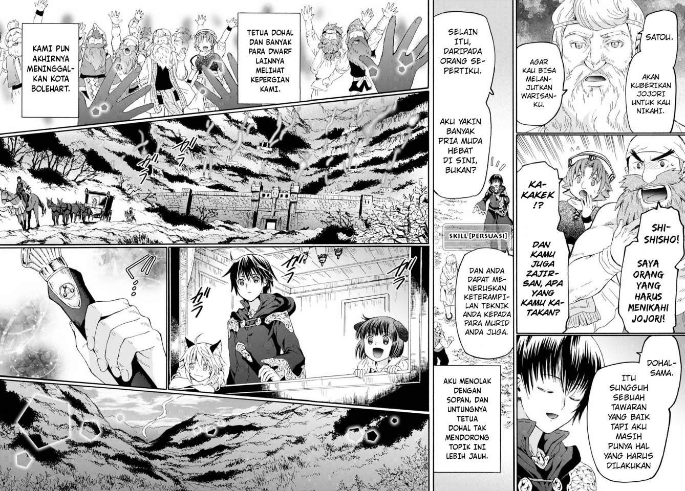 Death March kara Hajimaru Isekai Kyousoukyoku Chapter 75 - halaman 15