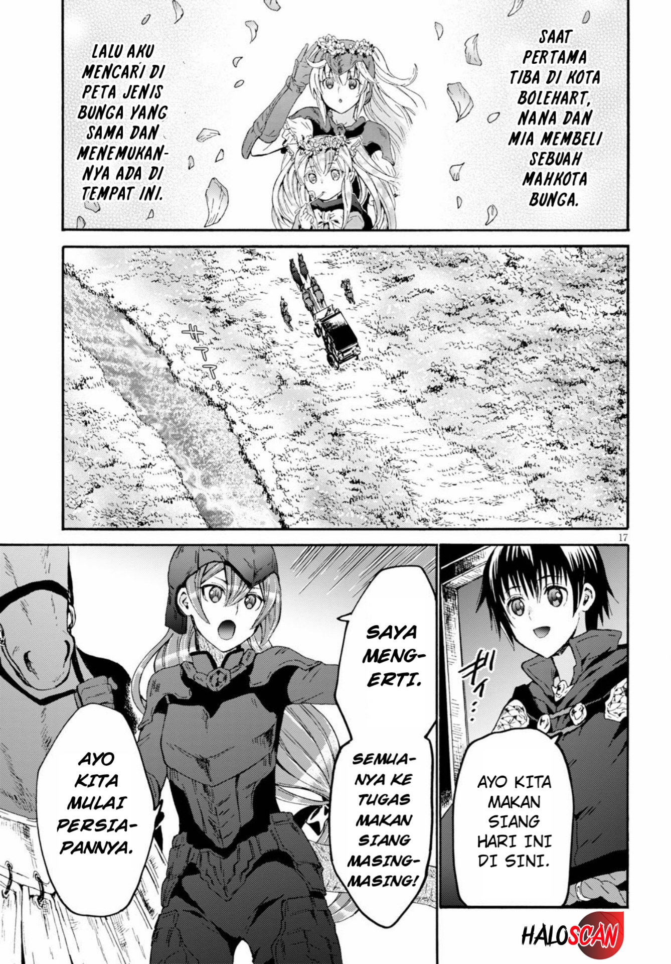 Death March kara Hajimaru Isekai Kyousoukyoku Chapter 75 - halaman 17
