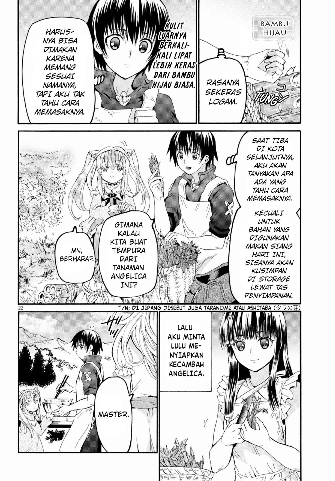 Death March kara Hajimaru Isekai Kyousoukyoku Chapter 75 - halaman 22