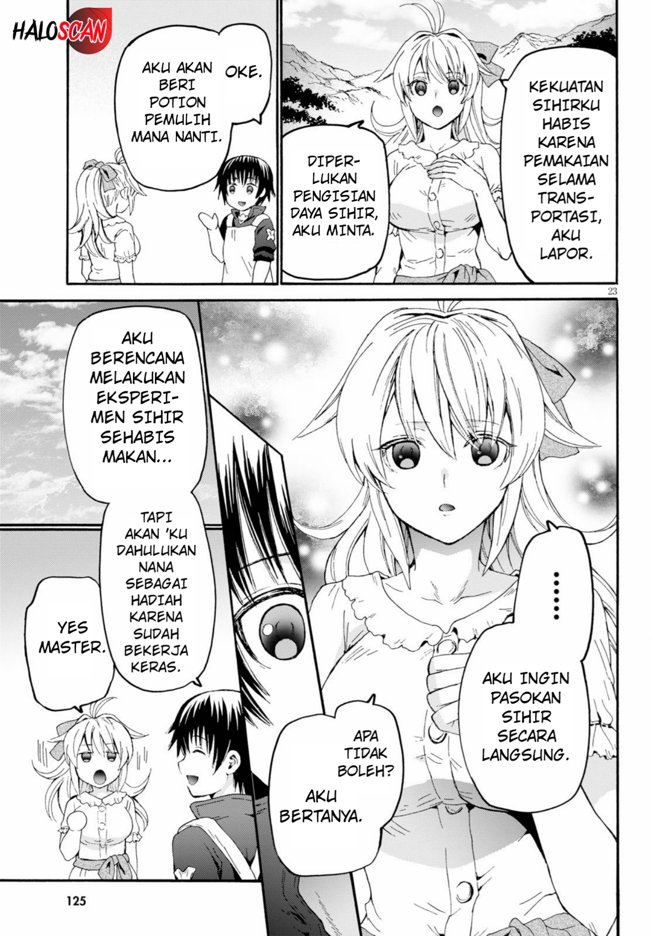 Death March kara Hajimaru Isekai Kyousoukyoku Chapter 75 - halaman 23