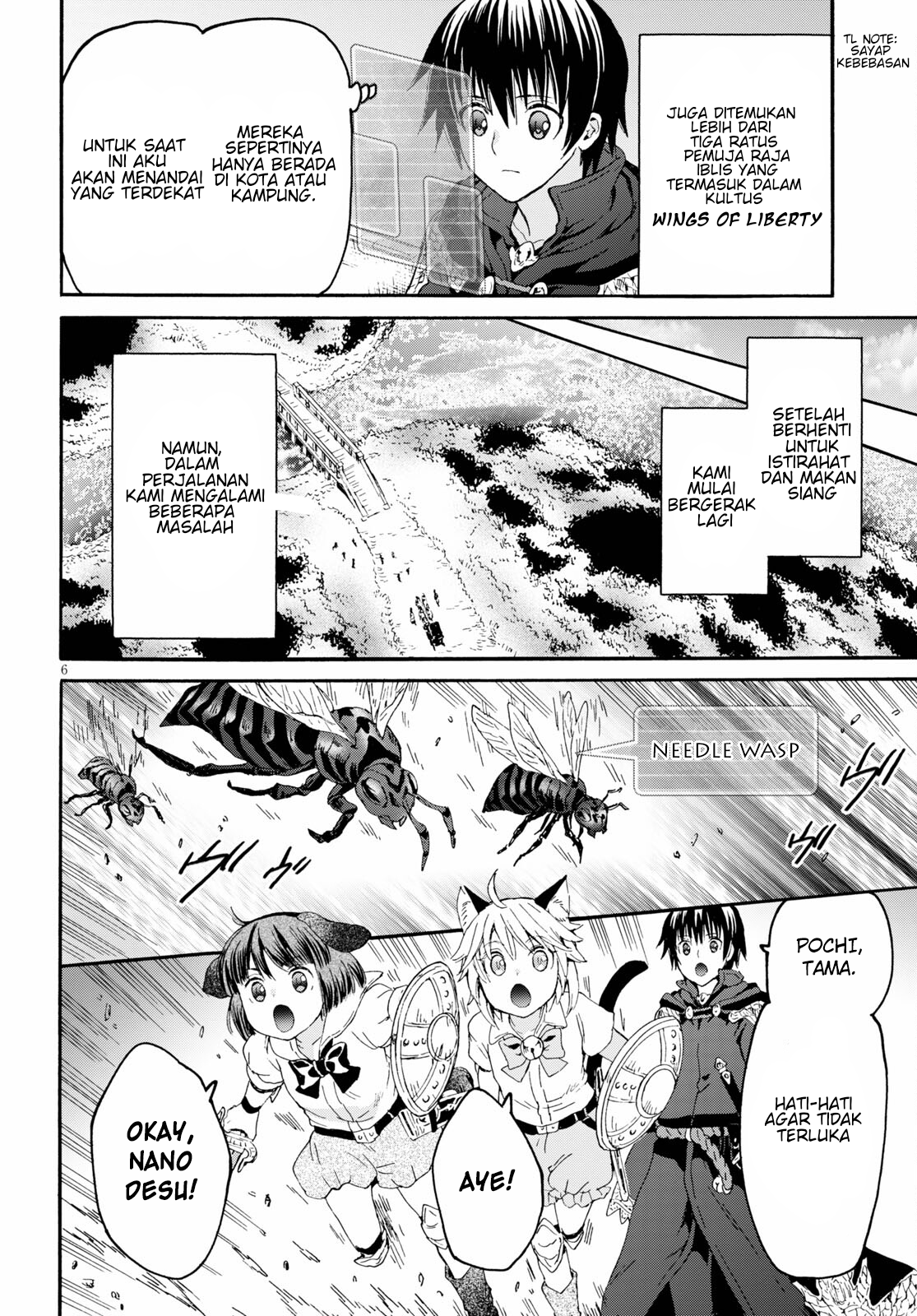 Death March kara Hajimaru Isekai Kyousoukyoku Chapter 77 - halaman 6