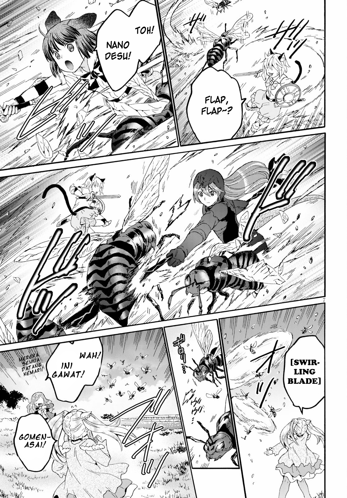 Death March kara Hajimaru Isekai Kyousoukyoku Chapter 77 - halaman 7