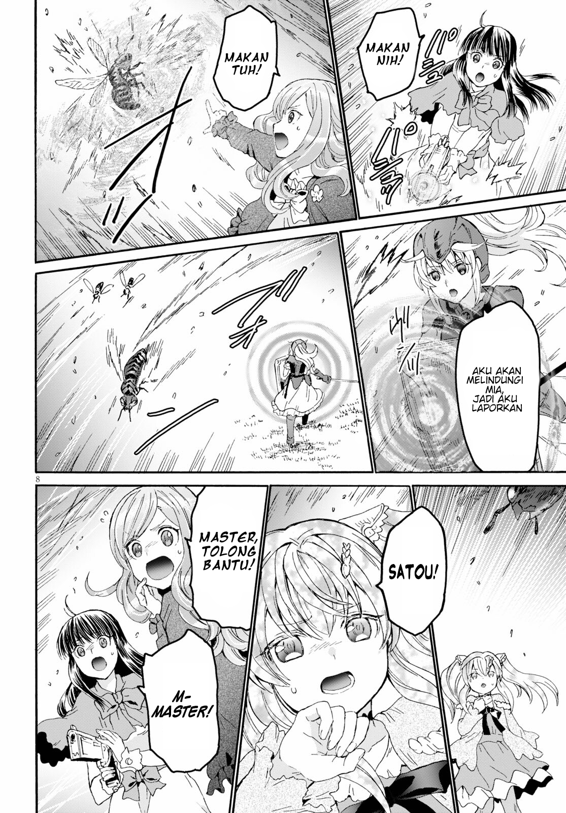 Death March kara Hajimaru Isekai Kyousoukyoku Chapter 77 - halaman 8