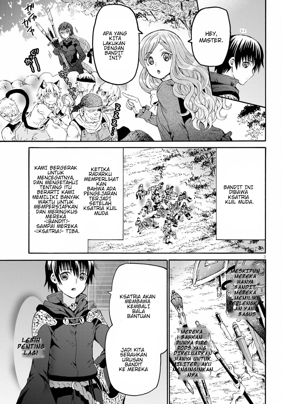 Death March kara Hajimaru Isekai Kyousoukyoku Chapter 78 - halaman 3