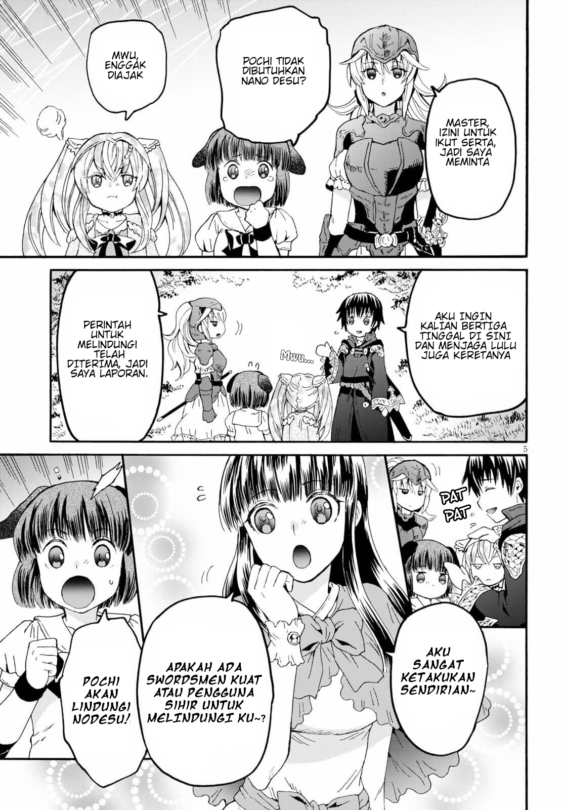 Death March kara Hajimaru Isekai Kyousoukyoku Chapter 78 - halaman 5