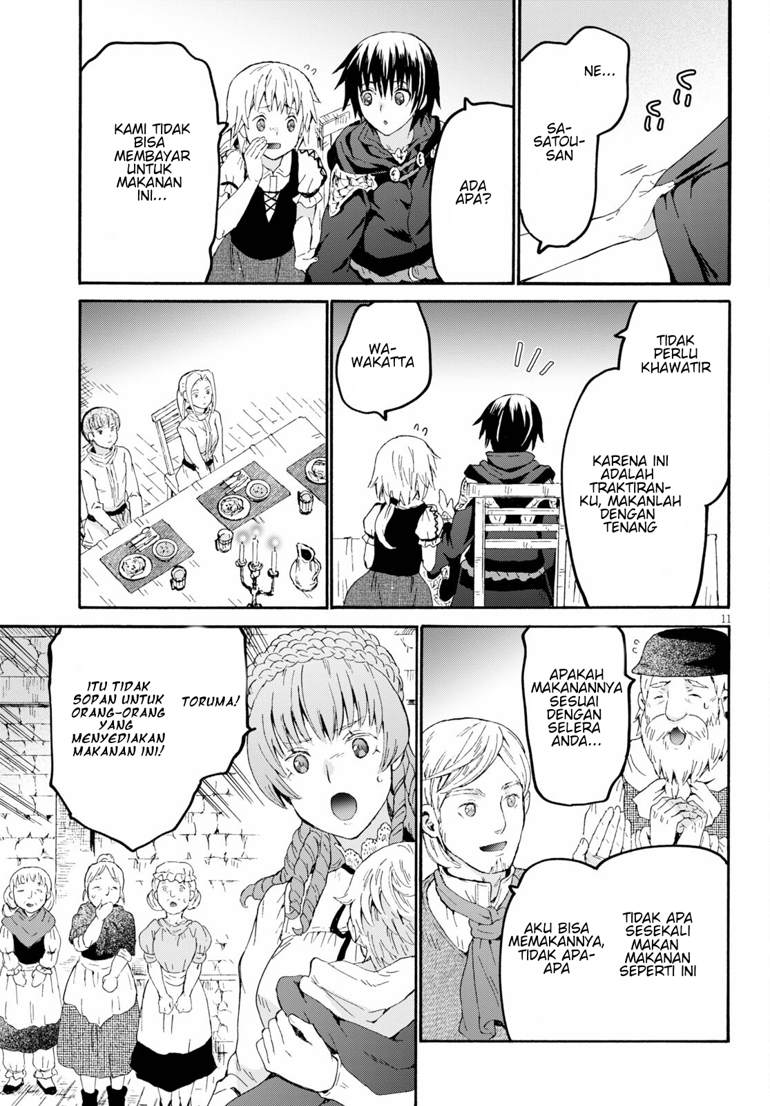 Death March kara Hajimaru Isekai Kyousoukyoku Chapter 79 - halaman 11