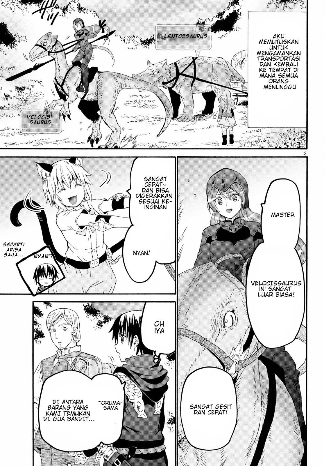 Death March kara Hajimaru Isekai Kyousoukyoku Chapter 79 - halaman 3