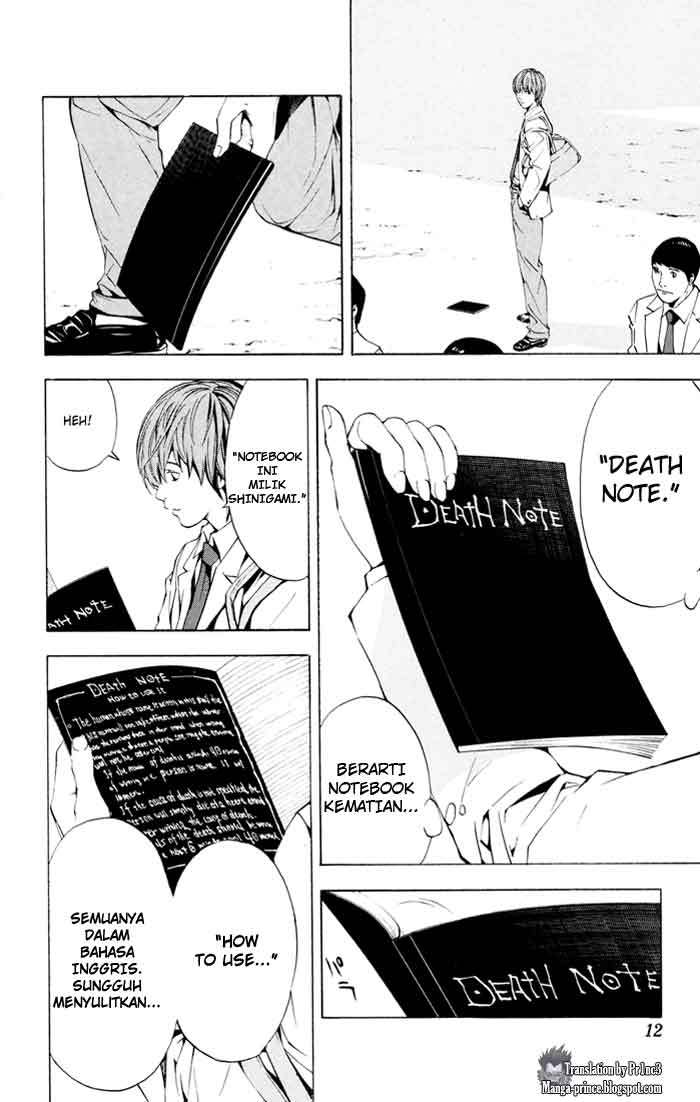 Death note Chapter 1 - halaman 10