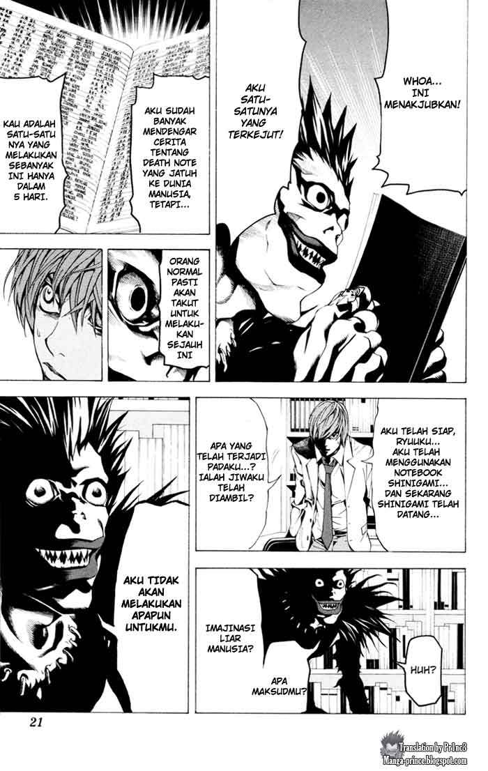Death note Chapter 1 - halaman 19