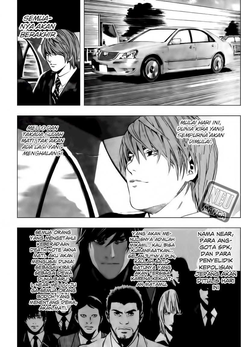 Death note Chapter 100 - halaman 15