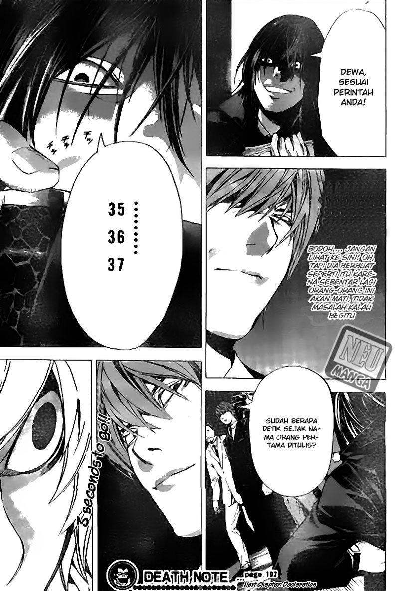 Death note Chapter 102 - halaman 19