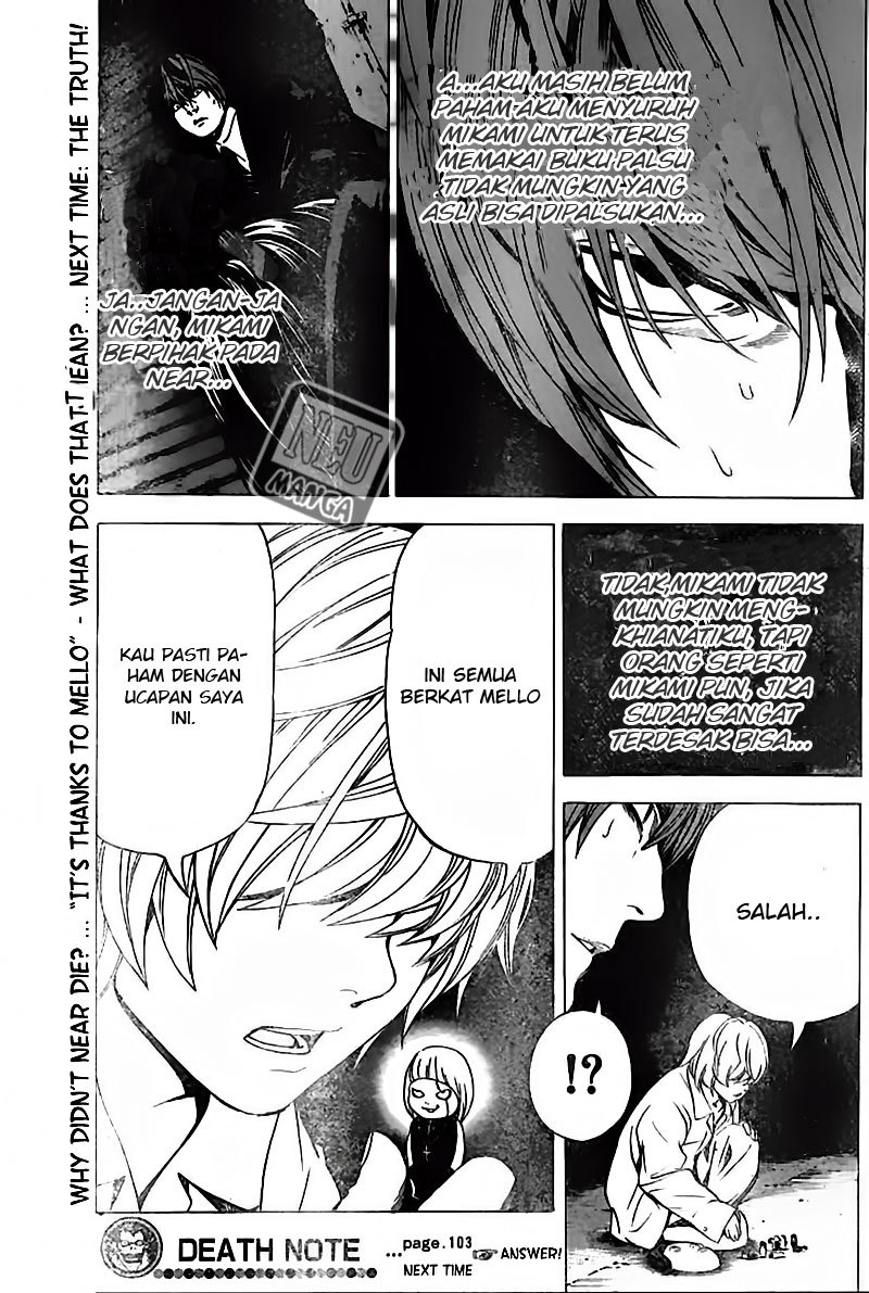 Death note Chapter 103 - halaman 20
