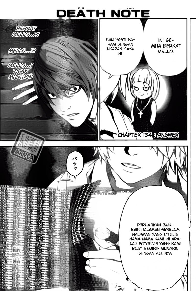 Death note Chapter 104 - halaman 2