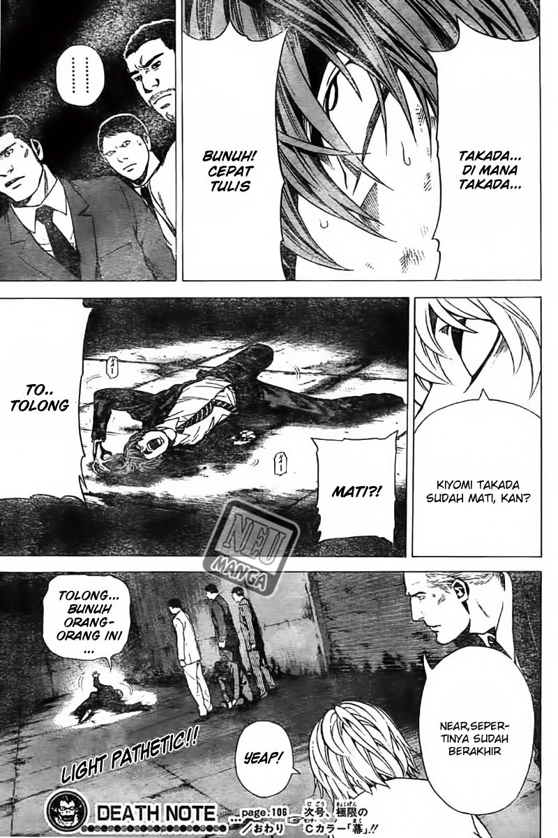 Death note Chapter 106 - halaman 20