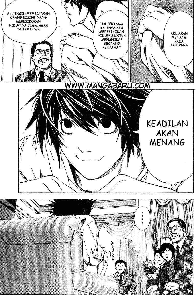 Death note Chapter 11 - halaman 17