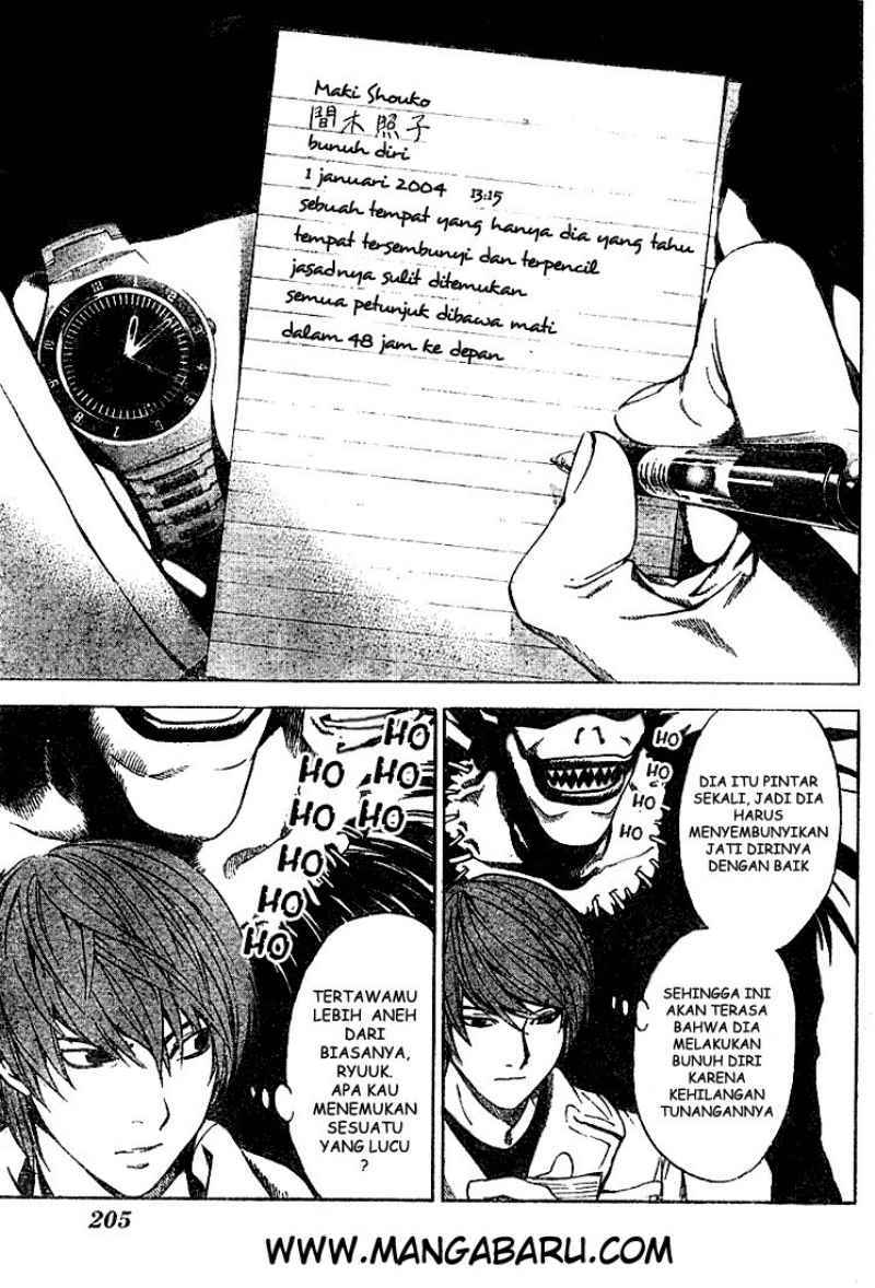 Death note Chapter 13 - halaman 6
