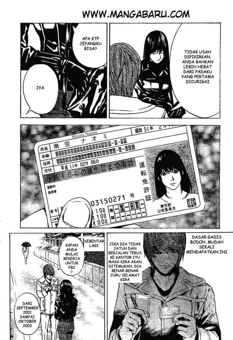 Death note Chapter 14 - halaman 17