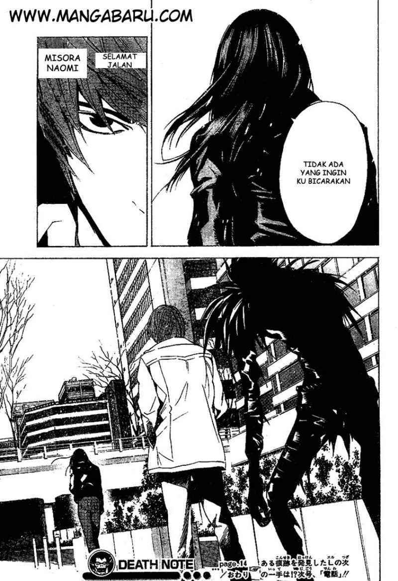 Death note Chapter 14 - halaman 22