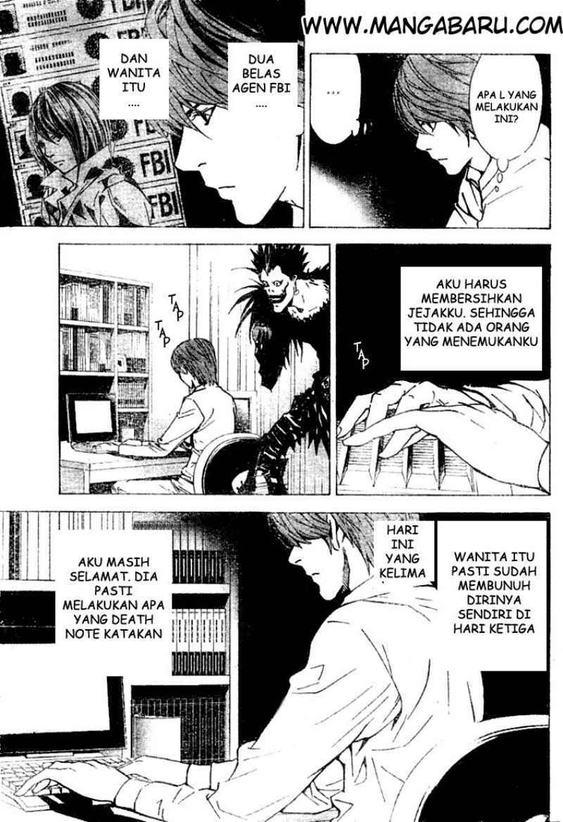 Death note Chapter 15 - halaman 13