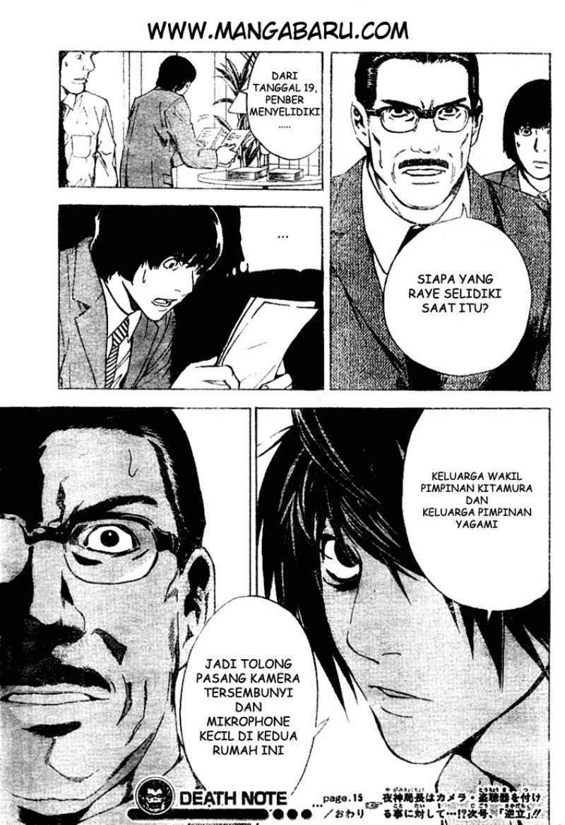 Death note Chapter 15 - halaman 21