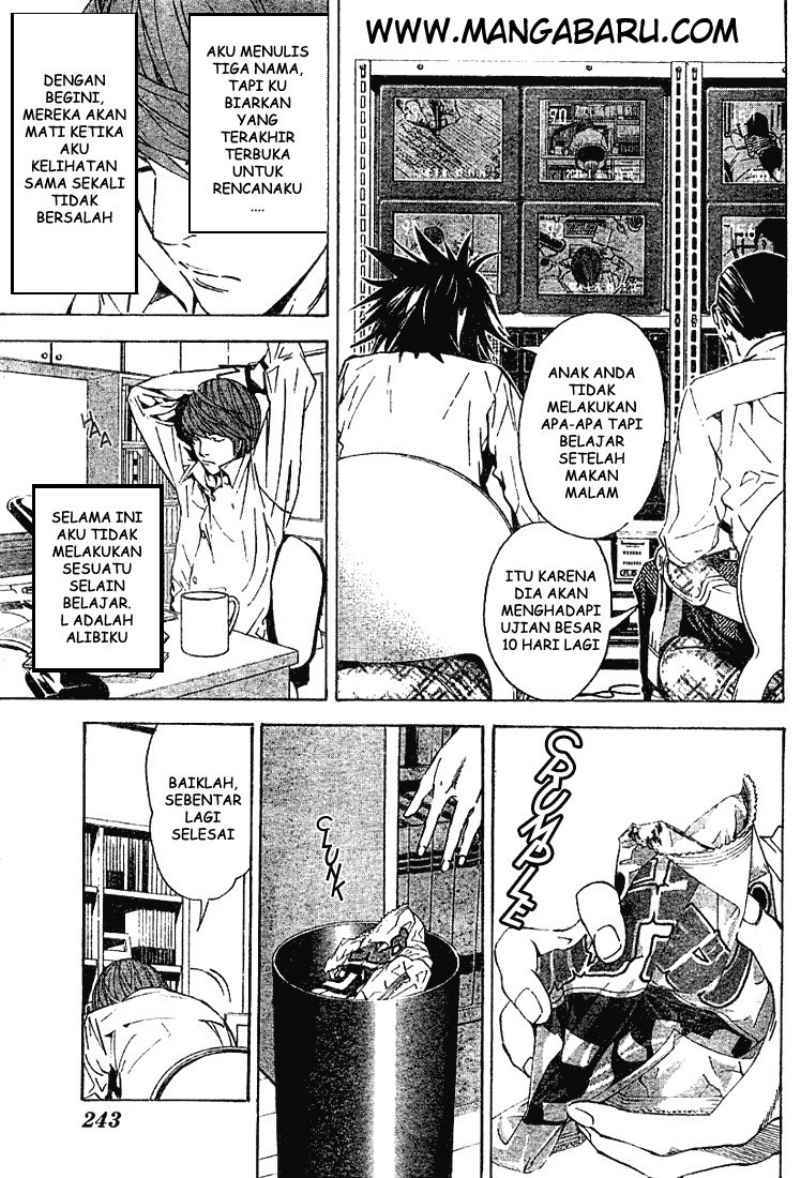 Death note Chapter 17 - halaman 15