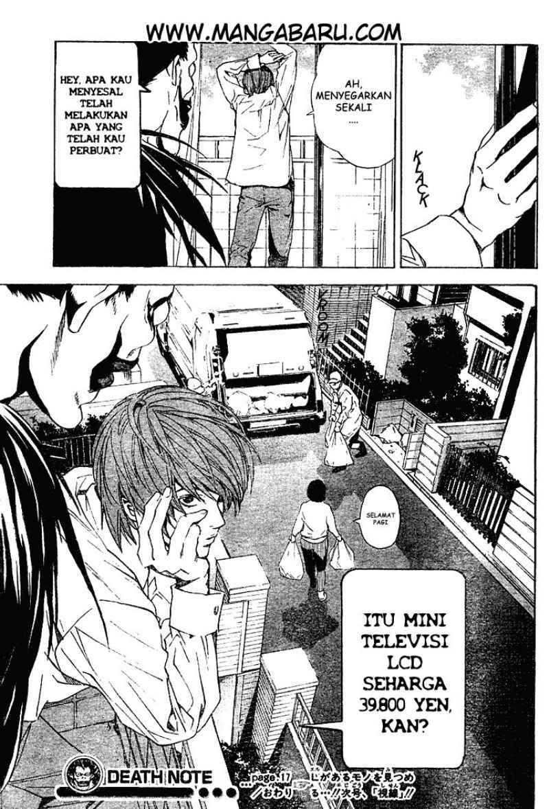 Death note Chapter 17 - halaman 19