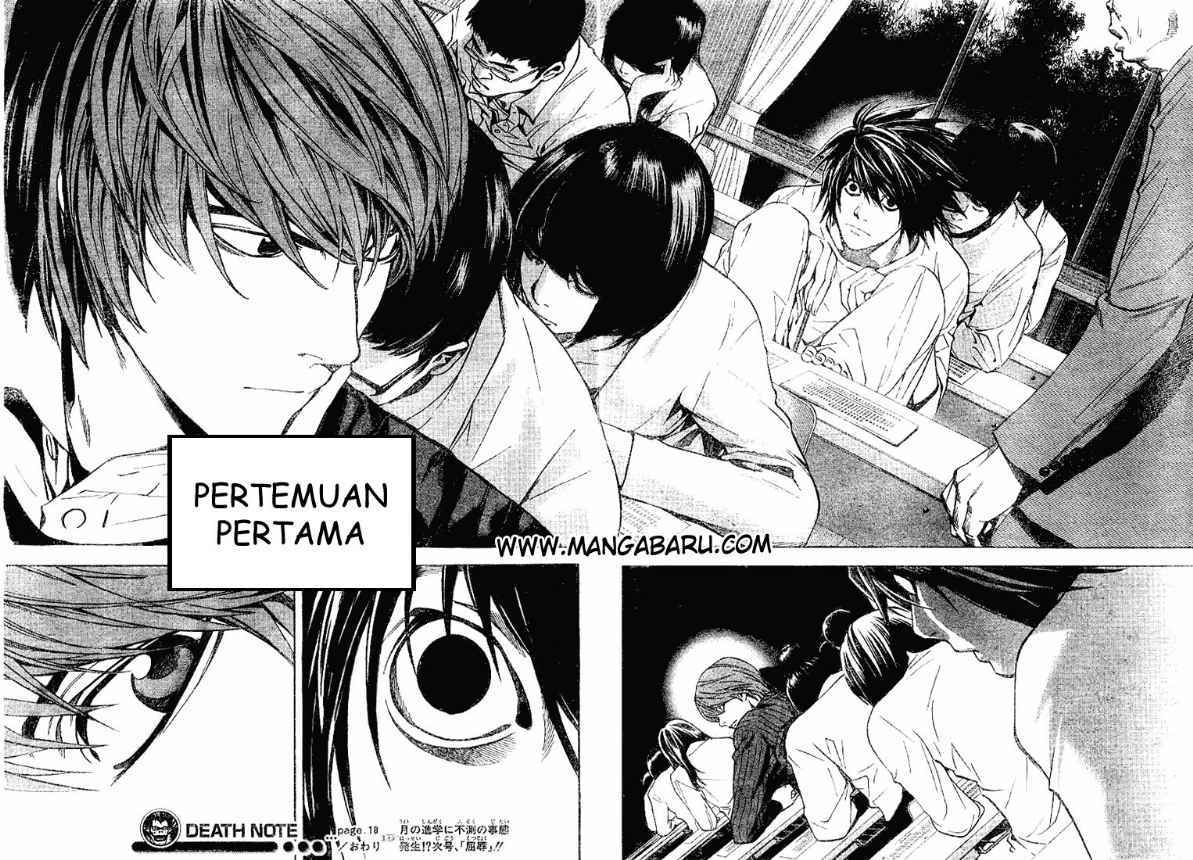 Death note Chapter 18 - halaman 19